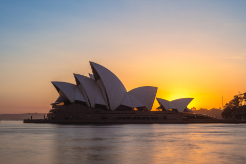 The World-Famous Sydney Opera House.