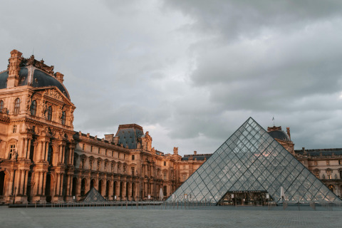 Paris' famous Louvre Museum.